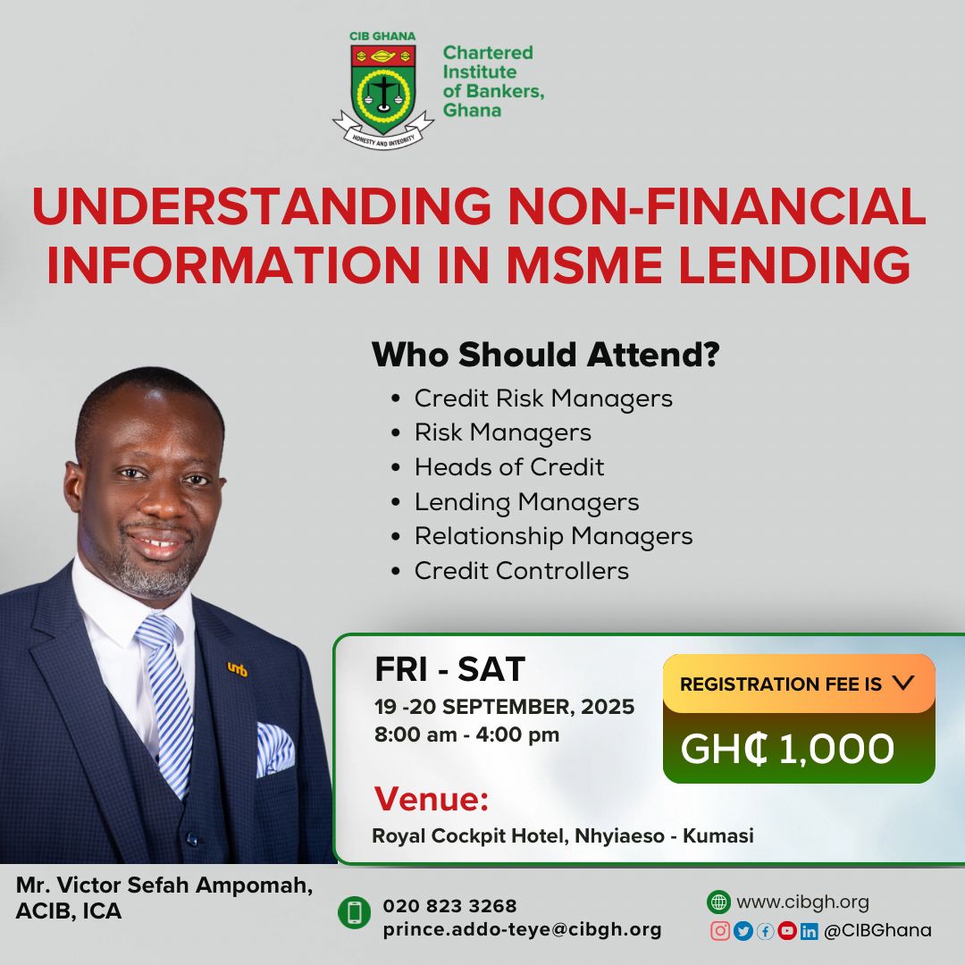 UNDERSTANDING NON-FINNCIAL INFORMATION IN MSME LENDING